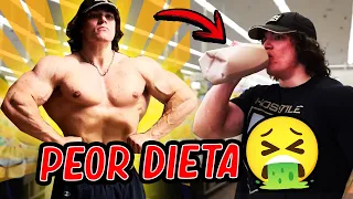 La horrible DIETA del culturista de 21 años SAM SULEK