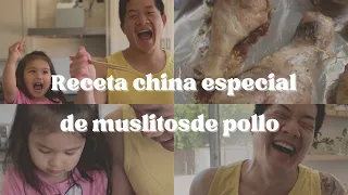 Receta fácil de muslitos de pollo - CHAAA🥢