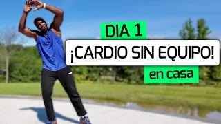 Día 1 | Cardio para Principiantes 🔥 Sin Equipo y 100% en Casa