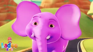 Ek Mota Hathi, एक मोटा हाथी, Rhyme for Kids in Hindi