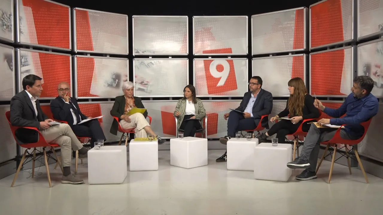 240508 VTR Els principals candidats osonencs, al debat electoral d’EL 9 TV