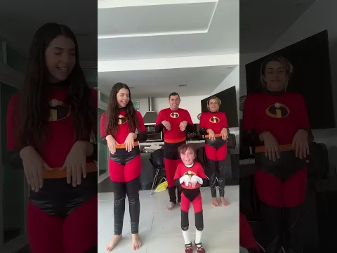 Família Incrível no passo do canguru