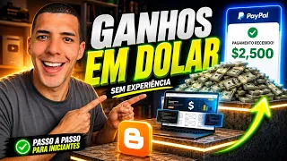 Como criar um site que gera renda em dólar do Zero