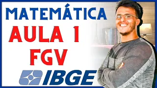 Concurso IBGE 2022 - Matemática para recenseador Números Inteiros FGV  | Censo demográfico 2020/2022