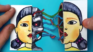 5 SQUID GAME ARTS & PAPER CRAFTS for FANS