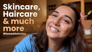 Shaving my face, skincare, haircare & much more | #SawaalSaturday | MostlySane