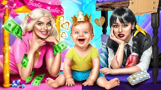 باربي  ووينزداي أدامز هما أمهاتي / مين هيتبناني؟ باربي ولا وينزداي أدامز؟