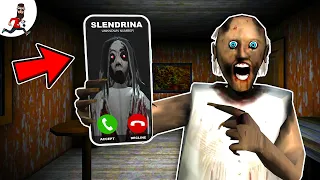Slendrina call Granny ► funny horror granny game