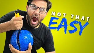 Cutting the Ball made of 11 Tapes