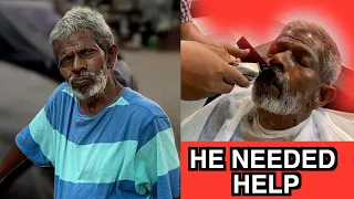 NOBODY HELPED HIM, UNTIL THIS HAPPENED! (Homeless Awareness)#homeless #transformation