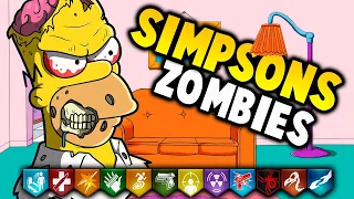 WOW THIS IS HARD! Simpsons House Zombies (Call of Duty Zombies)