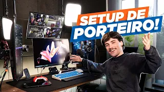 CONHECEMOS o SETUP de PORTEIRO do @mountzera 🖥️ | KaBuM! Na Estrada