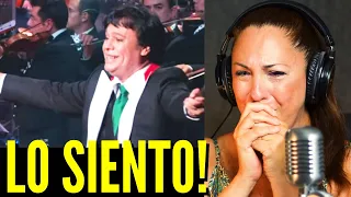 JUAN GABRIEL | ABRAZAME MUY FUERTE |  Bellas Artes | Vocal Coach reaction & analysis