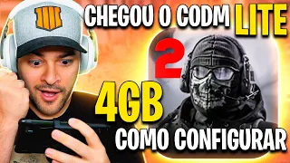 COD MOBILE LITE Muito LEVE e SEM TRAVAR O JOGO! Como Configurar Pacote HD no seu Celular na SEASON 8