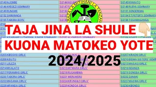🔴Jinsi ya Kuona Matokeo ya Form Two 2024/2025 na darasa la Nne...