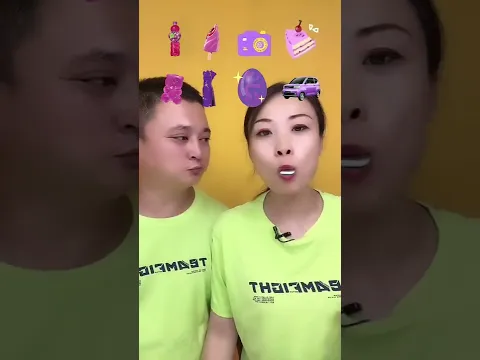 Couple Eating Emojis Challenge | #asmr #food #shorts
