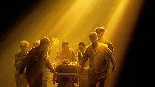 The boy accidentally cut off his arm, and everyone assisted in rescuing him#drama #film #movie