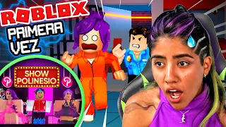 PRIMERA VEZ EN ROBLOX, POLICÍA ME PERSIGUE | JUXIIS LOS POLINESIOS