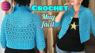 Suéter Calado tejido a Crochet 🧶Tallas chicas y grandes