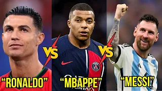 🚘CR7 vs Messi vs Mbappe 🏆 Fifa World Cup ⚽️ #beamngdrive #ronaldo vs messi | Beam Arena