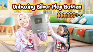 🎉AKHIRNYA DATANG JUGA! UNBOXING SILVER PLAY BUTTON-CARTOON LONGGIT HD