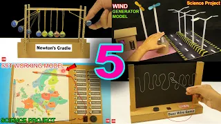 5 Top New Science Project Ideas for School - Easy Science Project Working Model