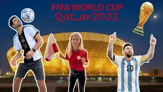 WORLD CUP Qatar 2022 - crazy facts 😱🏟🏆⚽️ our experience 🤯 #worldcup #qatar2022 #facts #messi