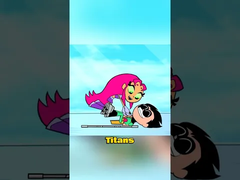 Starfire TICKLES Robin and Titans! #reels #teentitansgo #funny #dc #cartoon #shorts