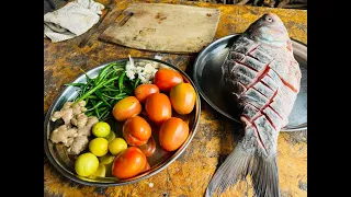 Chef Special Recipe | चुलीवरील रोहू फिश