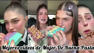 Los mejores vídeos de mujer de buena pasta #tiktok