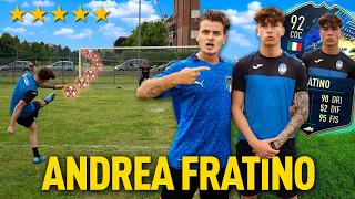⚽️ Quanto è forte ANDREA FRATINO come CALCIATORE? (mi ha stupito veramente!)