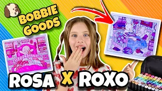💗 PINTANDO LIVRO BOBBIE GOODS só COM UMA COR - MARCADORES DE ÁLCOOL