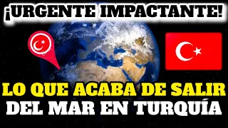 ¡Imágenes Impactantes! Mira Lo Que Salió Del Mar En Turquía Justo Ahora