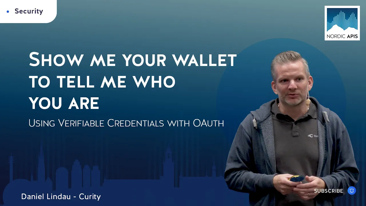 Show Me Your Wallet to Tell Me Who You Are - Using Verifiable Credentials with OAuth