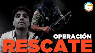 Narra movilización de "La Chapiza" para liberar a Ovidio #Sinaloa