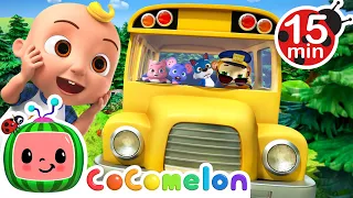 Every Wheels On The Bus Song - Animal Editions! | CoComelon 🍉 | Nursery Rhymes For Kids
