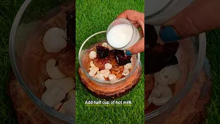 Navratri Spacial Powerful Energy Drink Recipe | Dry fruits Milk Shake | Smoothie