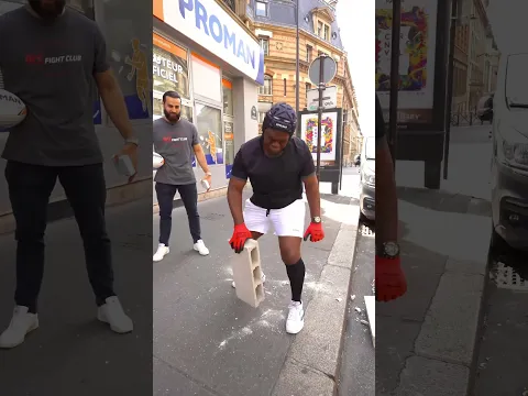 Fais un flip avec un parpaing de 10kg ! PART 1