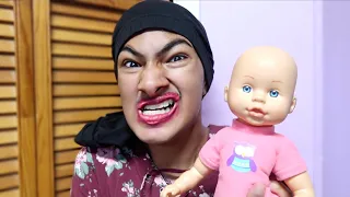when your mom finds out that you adopted a baby