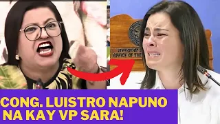 CONG LUISTRO AT VP SARA NAGKAHARAP SA OVP BUDGET HEARING, SINO ANG TAMA?