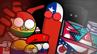 ¿Qué Pasó Con Chile? 🇨🇱 (Temporada 1  Recopilada) #shorts #countryballs #humor #viral #polandball