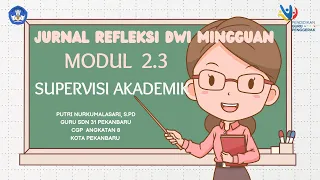Jurnal Refleksi Dwi mingguan Model 4F - Modul 2.3 Coaching Supervisi Akademik