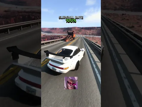 Chance of Survival with different vehicles💥☠ #games #goviral #gaming #cars #funny #crash