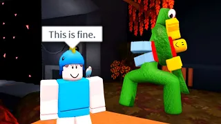 Rainbow Friends - Funny Moments ROBLOX #2 (scary)