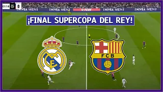 🔴 REAL MADRID vs BARCELONA EN VIVO ⚽ MBAPPE vs YAMAL - SUPERCOPA DEL REY LA GRAN FINAL