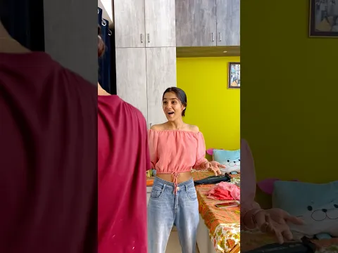 I cut off my sister dress 😬| #anjumor #minivlog #trending #ytshots