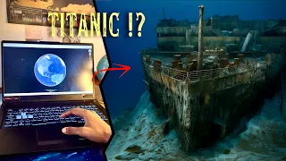 I Found Titanic Shipwreck On (Google Earth Pro) 😱😱