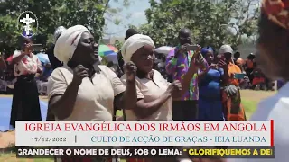 IEIA-LUANDA - Coral a Voz da Caridade - Culto de Acção de Graças 2022