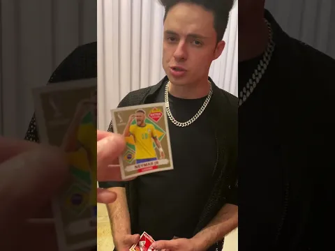 Peguei do ENALDINHO a figurinha do neymar lendário! #shorts