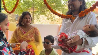 Ansh ke bhai ki chhathi mai hua dhamal ❤️🫶|| Radha Verma vlog🙏🥰|| #vlog  #familyvlog 